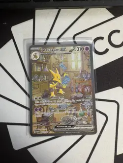 Alakazam EX 201/165 Scarlet & Violet 151 Card Sir, English - Image 1