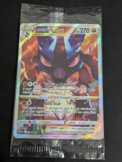 Sealed Lucario VSTAR SWSH291 SWSH: Sword & Shield Promo Cards Holo Sealed - Image 1