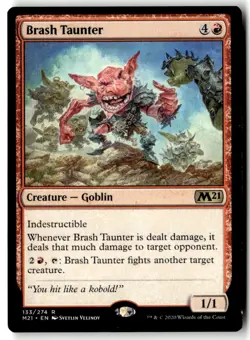 MTG Brash Taunter [M21 - 133] LP 4-73 - Image 1