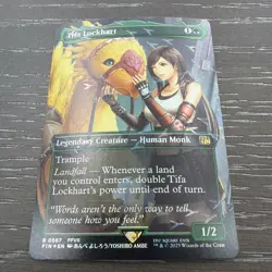 Tifa Lockhart - Chocobo Track Foil Borderless Final Fantasy MTG - Image 1
