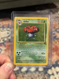Vileplume German Language (Giflor) 15/64 Jungle Holo Rare 1999 Pokemon Card - Image 1