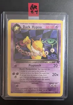 Pokemon Dark Hypno Team Rocket 26/82 Rare Pokemon Card TCG non-holo 24 - Image 2