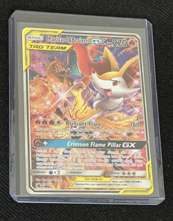 Pokemon Charizard & Braixen GX TAG SM230 Sun & Moon Black Star Promo - Image 3
