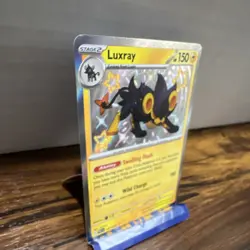 Pokemon TCG Luxray SV: Paldean Fates 137/091 Shiny Rare Holo Stage 2 2024 - Image 3