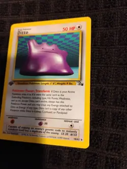 Ditto 1st Edition Fossil 18/62 NM TCG - Image 4