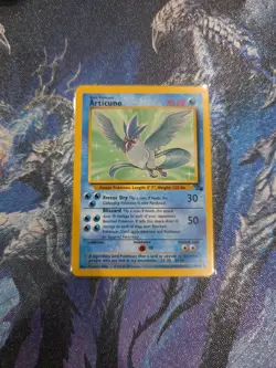 Articuno 17/62 - Fossil Set - Rare - WotC Pokemon TCG - 1999 - NM - Image 1