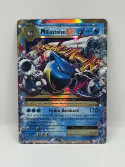 Pokemon TCG Mega M Blastoise EX 22/108 2016 XY Evolutions NM - Image 1