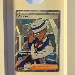 The Pokemon Company Cyrano 230/191 SV8a Surging Sparks Secret Rare Full Art Holo - Image 1