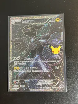 Pokemon Celebrations Zekrom #114/114 Classic Collection Ultra Rare Full Art NM - Image 1
