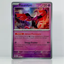 Fezandipiti (Poke Ball Pattern) 045/131 Prismatic Evolutions Holo Pokemon TCG - Image 1