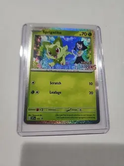 Pokemon TCG - Sprigatito - 191 SVP Promo Stamped Horizons The Series - Image 1