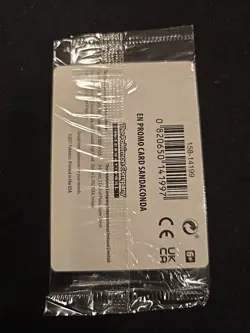 Pokemon TcG Battle Styles Sandaconda Gamestop Exclusive 082/163 Sealed Promo - Image 2