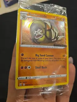 Pokemon TcG Battle Styles Sandaconda Gamestop Exclusive 082/163 Sealed Promo - Image 4