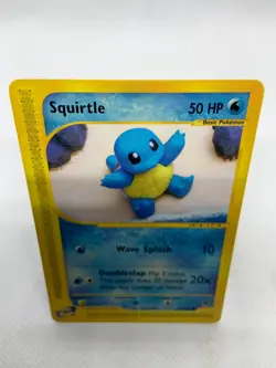 POKEMON SQUIRTLE 131/165 EXPEDITION BASE SET REGULAR COMMON BASIC 2002 - Image 3