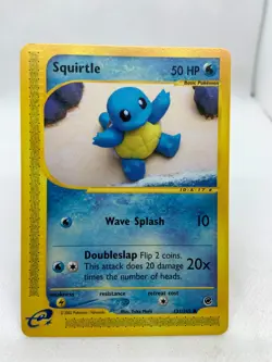 POKEMON SQUIRTLE 131/165 EXPEDITION BASE SET REGULAR COMMON BASIC 2002 - Image 5