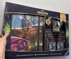 Disney LORCANA First Chapter Collector Set - 6 Packs, Binder + Promo!! USA ExNew - Image 1