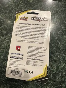 Pokemon Sun & Moon Team Up Pikachu Promo Holo Basic Card SM159 English TCG - Image 2