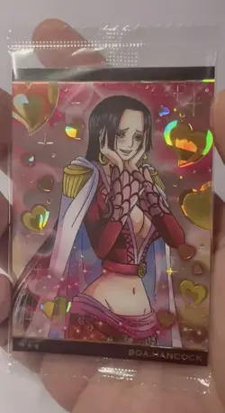 Boa Hancock 7-09 SR Japanese One Piece Wafer Card Holo Sealed - Image 2