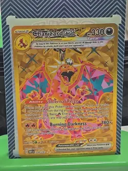 Charizard EX Special Illustration Rare Card 228/197 Sv03: Obsidian Flames - Image 1