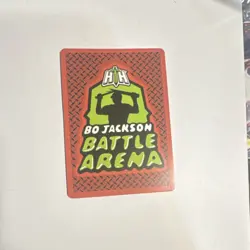 Bo Jackson Battle Arena Forcefield Brawl Card First Edition #75 Standard Size - Image 2