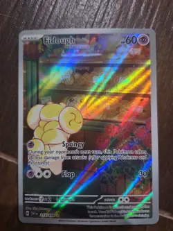 Fidough 213/198 Illustration Rare Scarlet & Violet Pokemon Card NM - Image 1