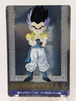 Dragon Ball Z DBZ CCG Platina card PC-28 Gotenks MP Japanese - Image 1