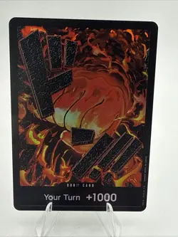 [FOIL TEXTURED] DON!! Card (Sakazuki) PRB-01 THE BEST Premium Booster - Image 1