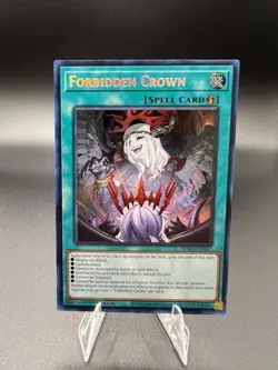 Konami Forbidden Crown BPRO-EN067 1st Edition Spell Card Yu-Gi-Oh! - Image 1
