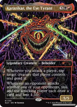 Karazikar, the Eye Tyrant [SLD - 1791] - NM TCG MTG - Image 1