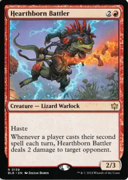 Hearthborn Battler 139 BLB Bloomburrow NM - Image 1
