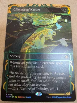 Glimpse of Nature - Foil - Secrets of Strixhaven: Mystical Archive - Mtg - Image 1