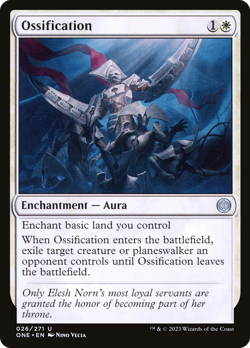 Ossification [Phyrexia: All Will Be One] Near Mint - Image 1