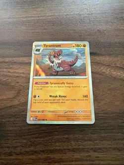 Pokemon Perfect Order Tyrantrum Holo Rare Card 045/088 NM - Image 2