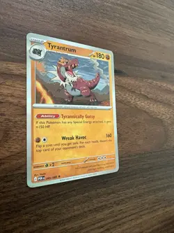 Pokemon Perfect Order Tyrantrum Holo Rare Card 045/088 NM - Image 3