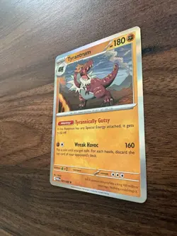 Pokemon Perfect Order Tyrantrum Holo Rare Card 045/088 NM - Image 4