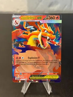 Mega Charizard Y EX 022/217 Holo Double Rare Pokemon TCG Ascended Heroes ASC - Image 1