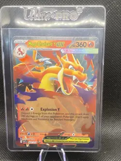 Pokemon TCG Mega Charizard Y ex 022/217 Holo English Ascended Heroes - Image 1