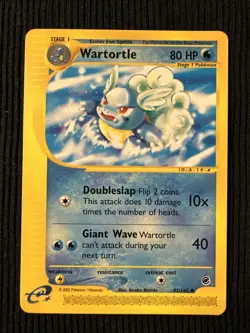 Wartortle - 92/165 Expedition Base Set - Pokemon TCG - 2002 - Image 1
