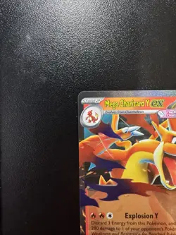 Mega Charizard Y ex 022/217 ME: Ascended Heroes Double Rare Holofoil NM Pokemon - Image 3