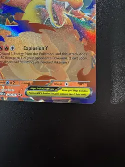Mega Charizard Y ex 022/217 ME: Ascended Heroes Double Rare Holofoil NM Pokemon - Image 5