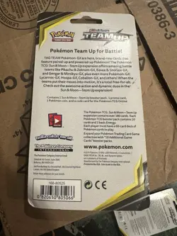 Pokemon Sun & Moon Team Up Mimikyu Promo Card SM181 Coin English TCG - Image 2