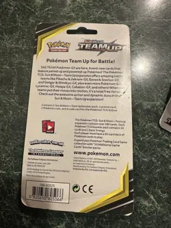 Pokemon Sun & Moon Team Up Mimikyu Promo Holo Basic Card SM163 English TCG - Image 2