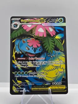 Mega Venusaur ex 155/132 Ultra Rare Mega Evolution Pokemon NM - Image 1