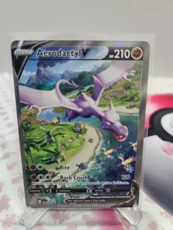 Pokemon TCG - Aerodactyl V 180/196 - Lost Origin - Alternate Art - NM/M - Image 1