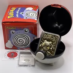 Burger King Pokemon Poliwhirl 23K Gold Plated Trading Card - Image 1