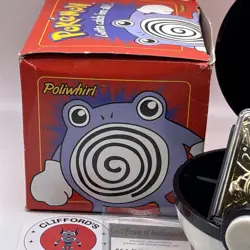 Burger King Pokemon Poliwhirl 23K Gold Plated Trading Card - Image 2