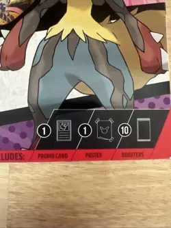 Pokemon TCG Ascended Heroes Premium Poster Collection Mega Lucario 🚚 Fast Ship - Image 4