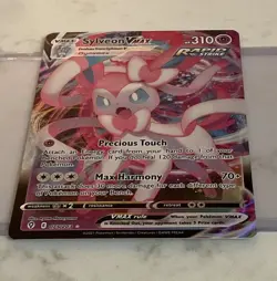 Pokemon TCG Sylveon Vmax Evolving Skies 075/203 Holo Ultra Rare - Image 2