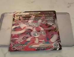 Pokemon TCG Sylveon Vmax Evolving Skies 075/203 Holo Ultra Rare - Image 4