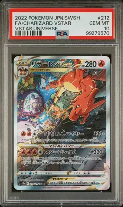 POKEMON JAPANESE SWORD & SHIELD VSTAR UNIVERSE FULL ART/CHARIZARD VSTAR PSA 10 - Image 1